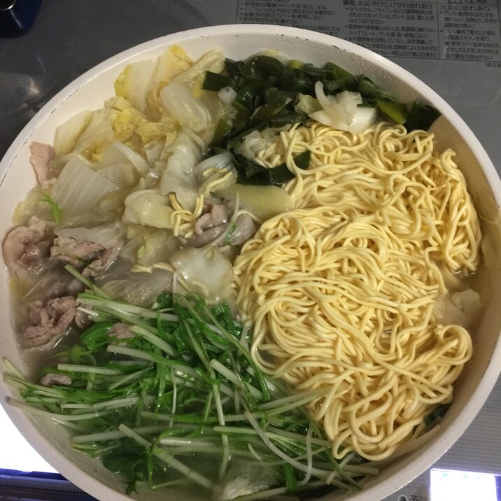 味覇でラーメン鍋